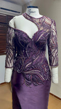 Vestido assimétrico