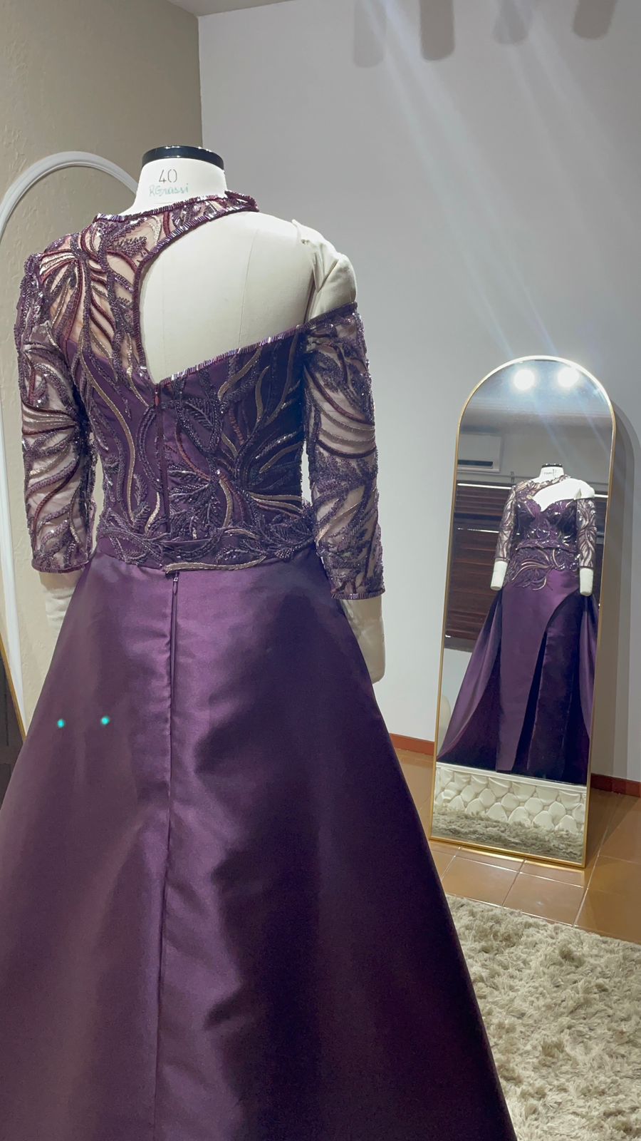 Vestido assimétrico